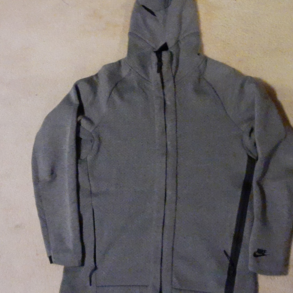 Mens L nike running zip up hoodie